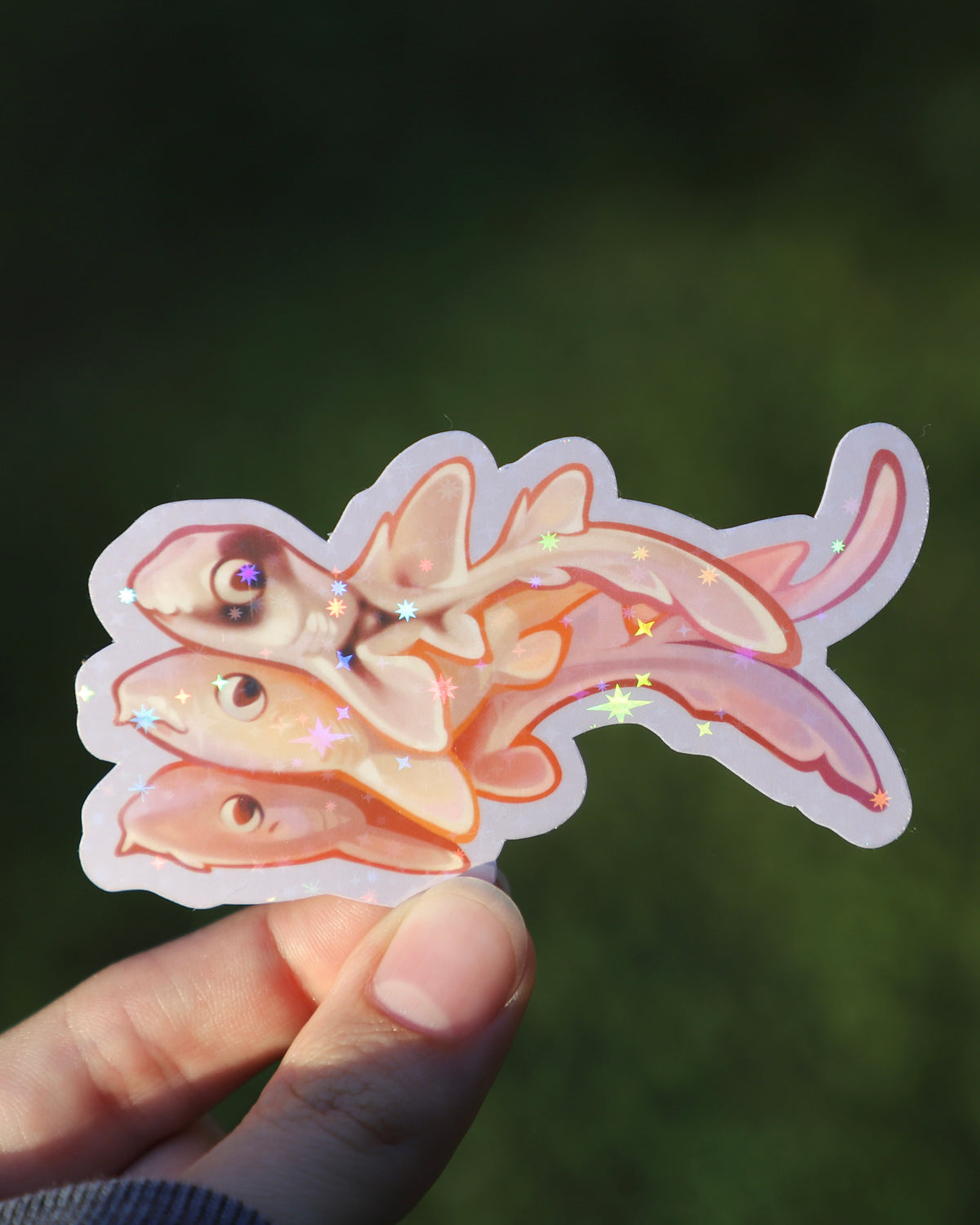 Pile Bros Shark Sticker (Holographic)