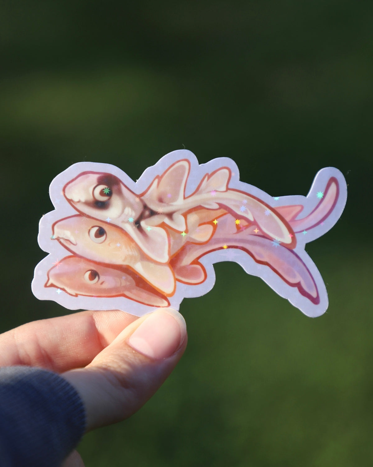Pile Bros Shark Sticker (Holographic)