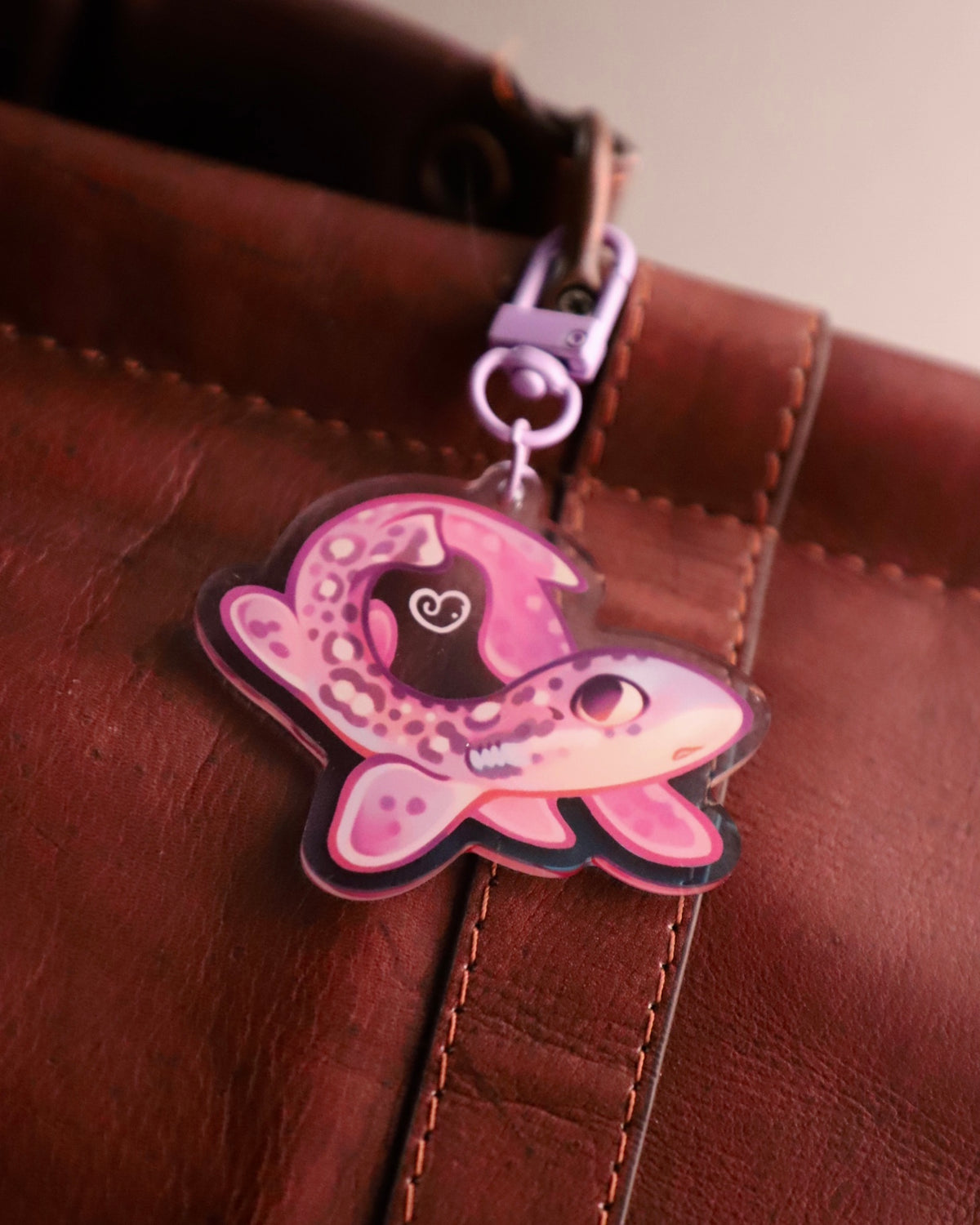 Coral Catshark Keychain