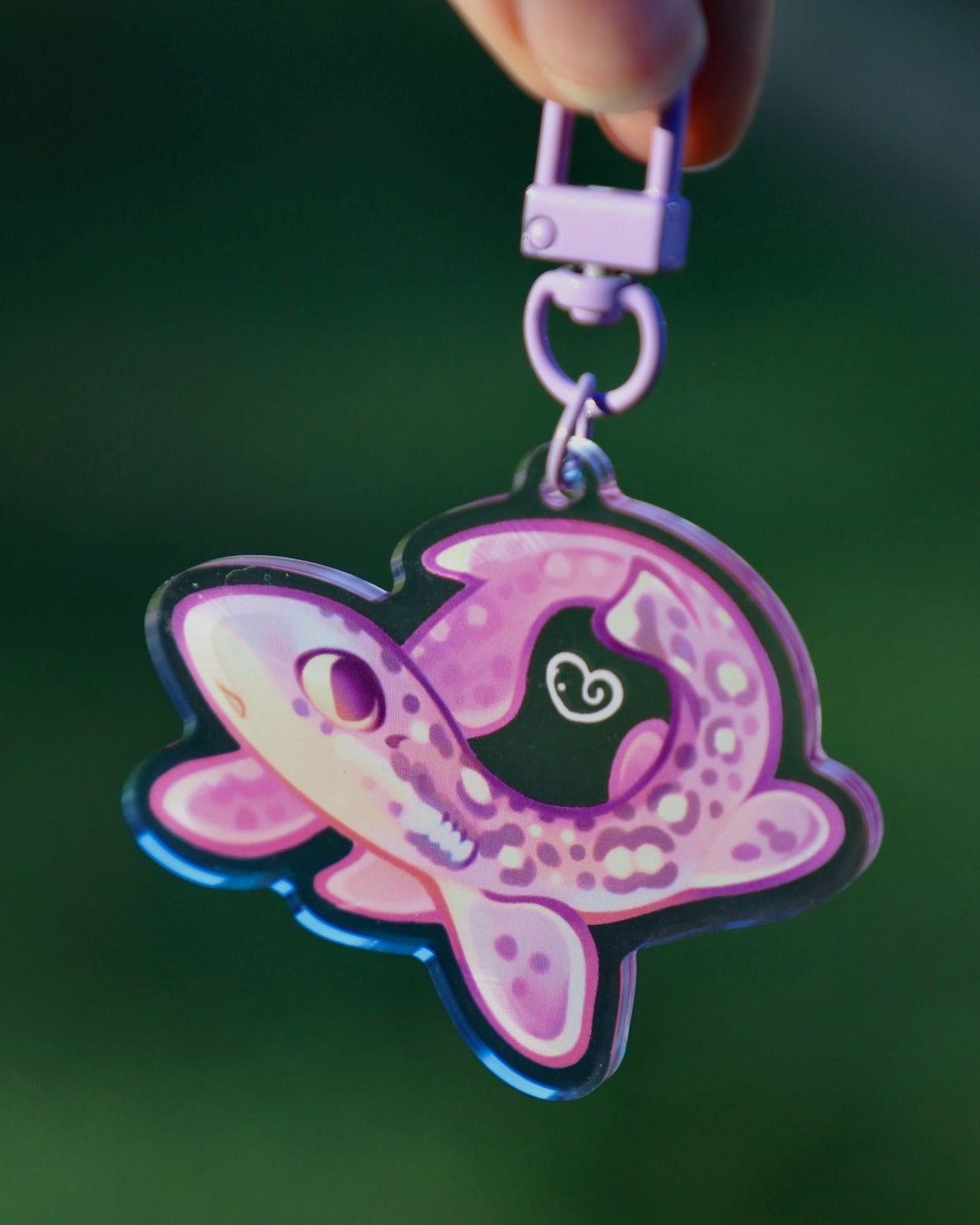 Coral Catshark Keychain