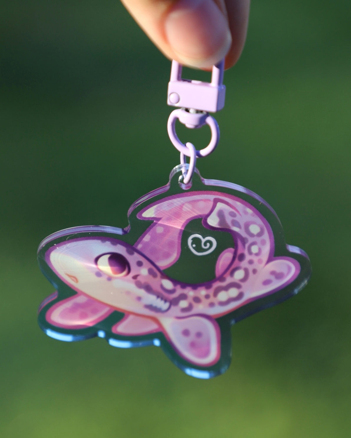 Coral Catshark Keychain