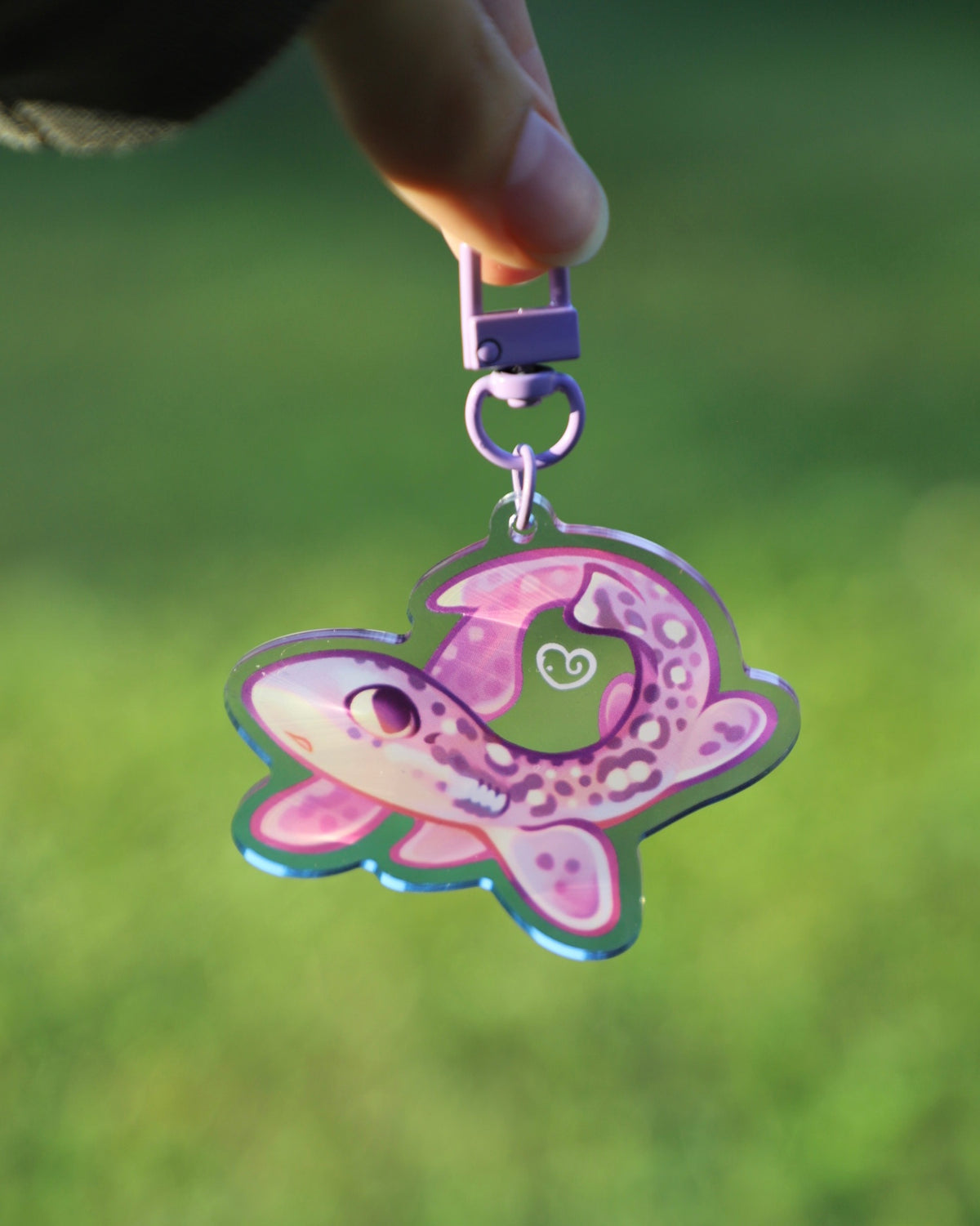Coral Catshark Keychain
