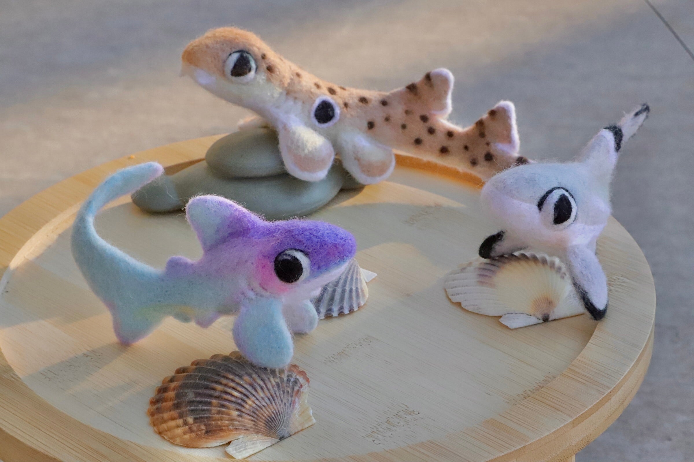 Needle-Felted SHARK COMMISSIONS