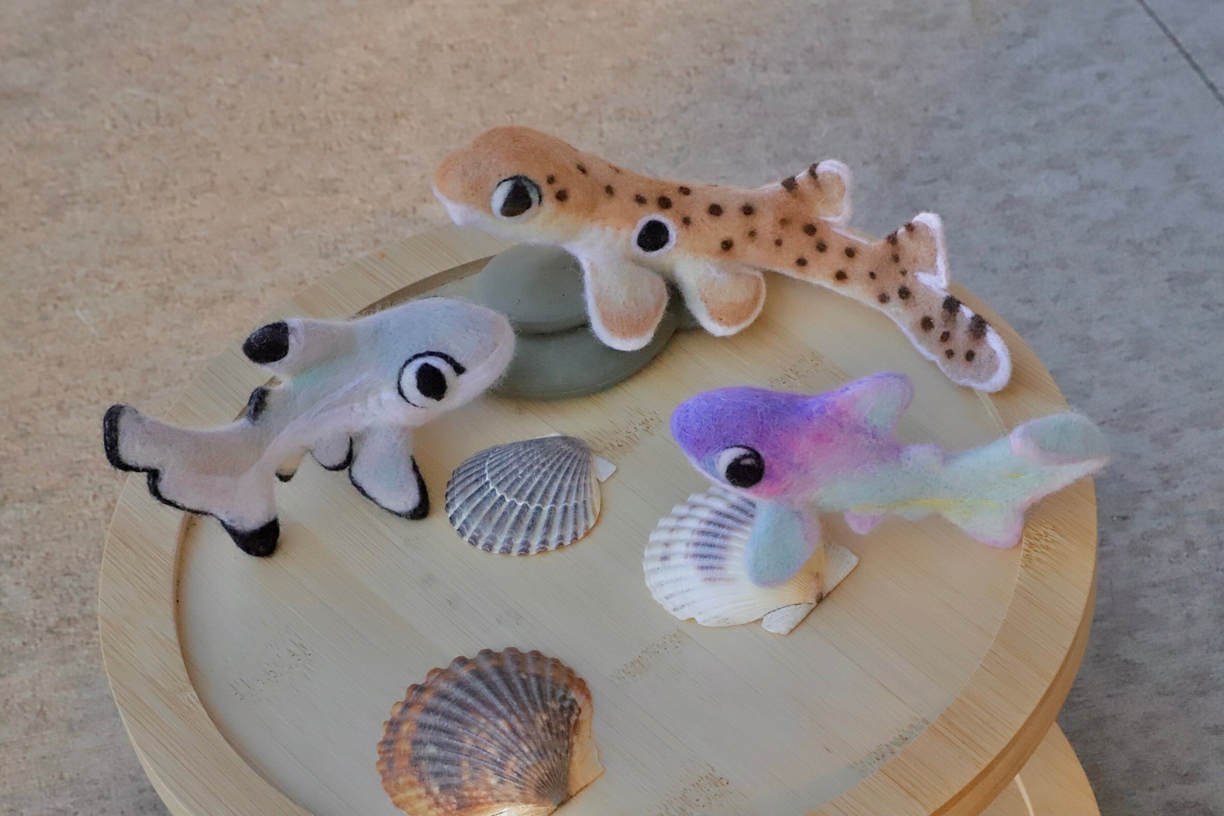 Needle-Felted SHARK COMMISSIONS
