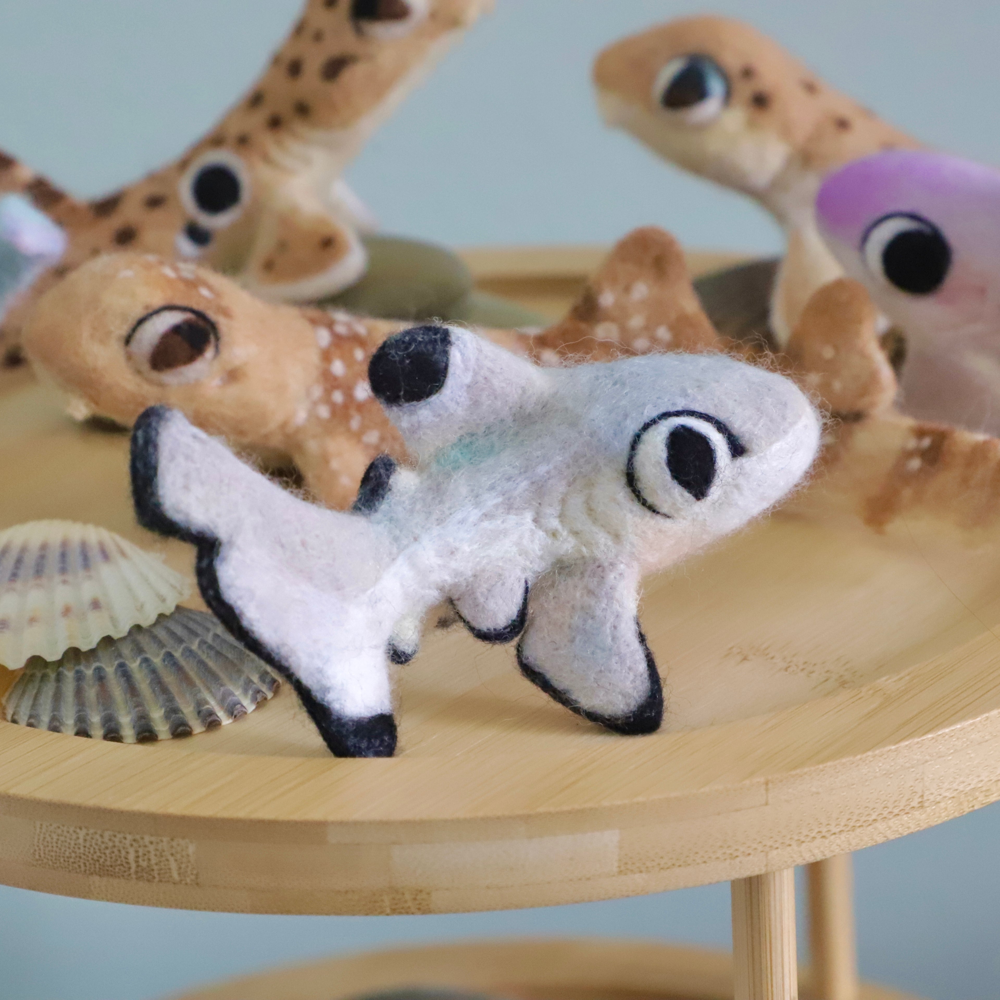 Needle-Felted Shark COMMISSIONS