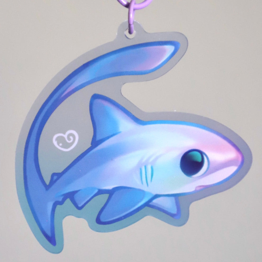 Thresher Shark Keychain