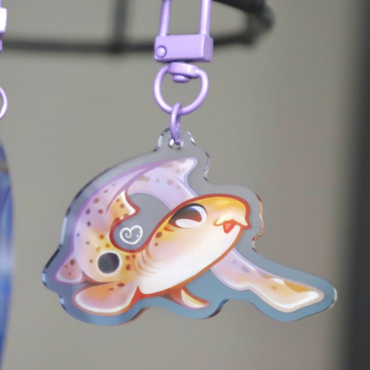 Epaulette Shark Keychain