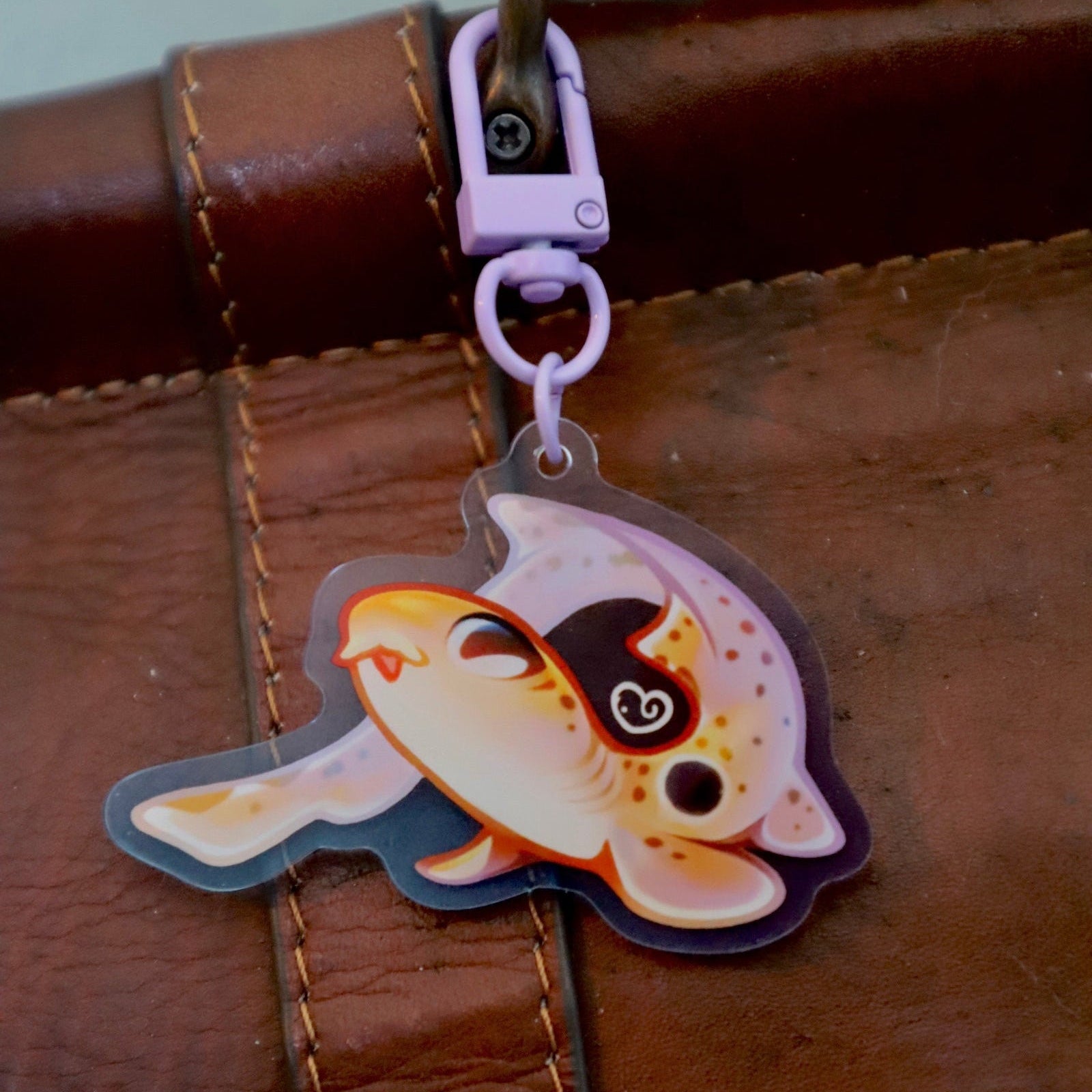 Epaulette Shark Keychain