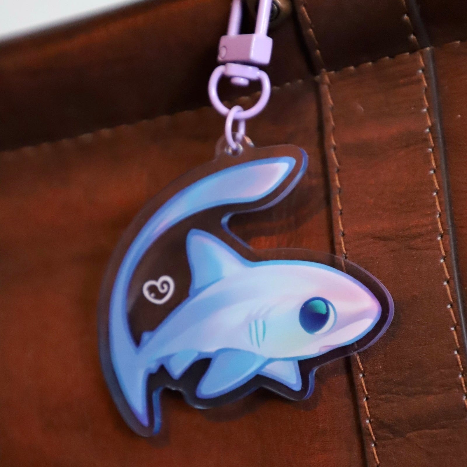 Thresher Shark Keychain