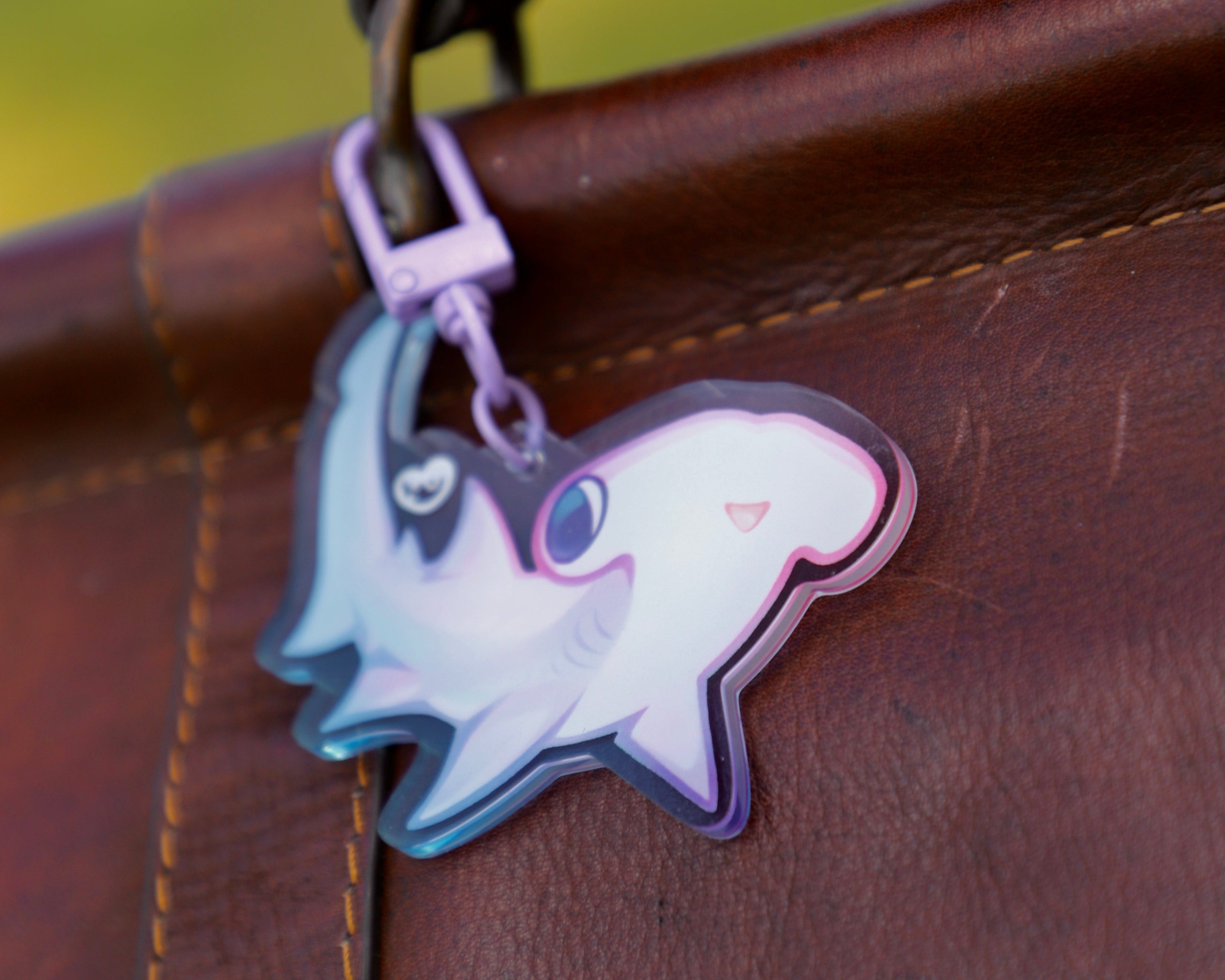 Hammerhead Shark Keychain