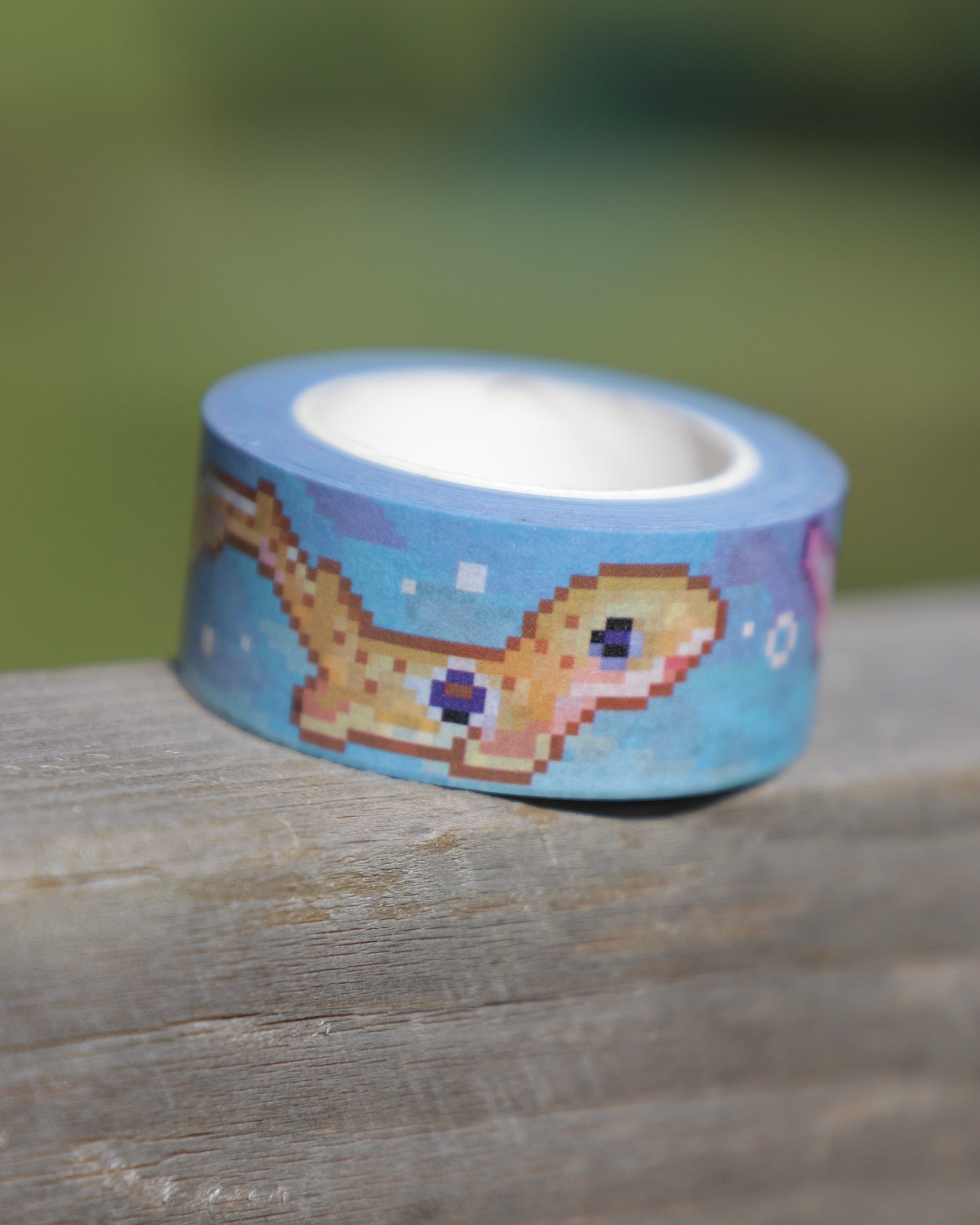 Pixel Shark Washi Tape