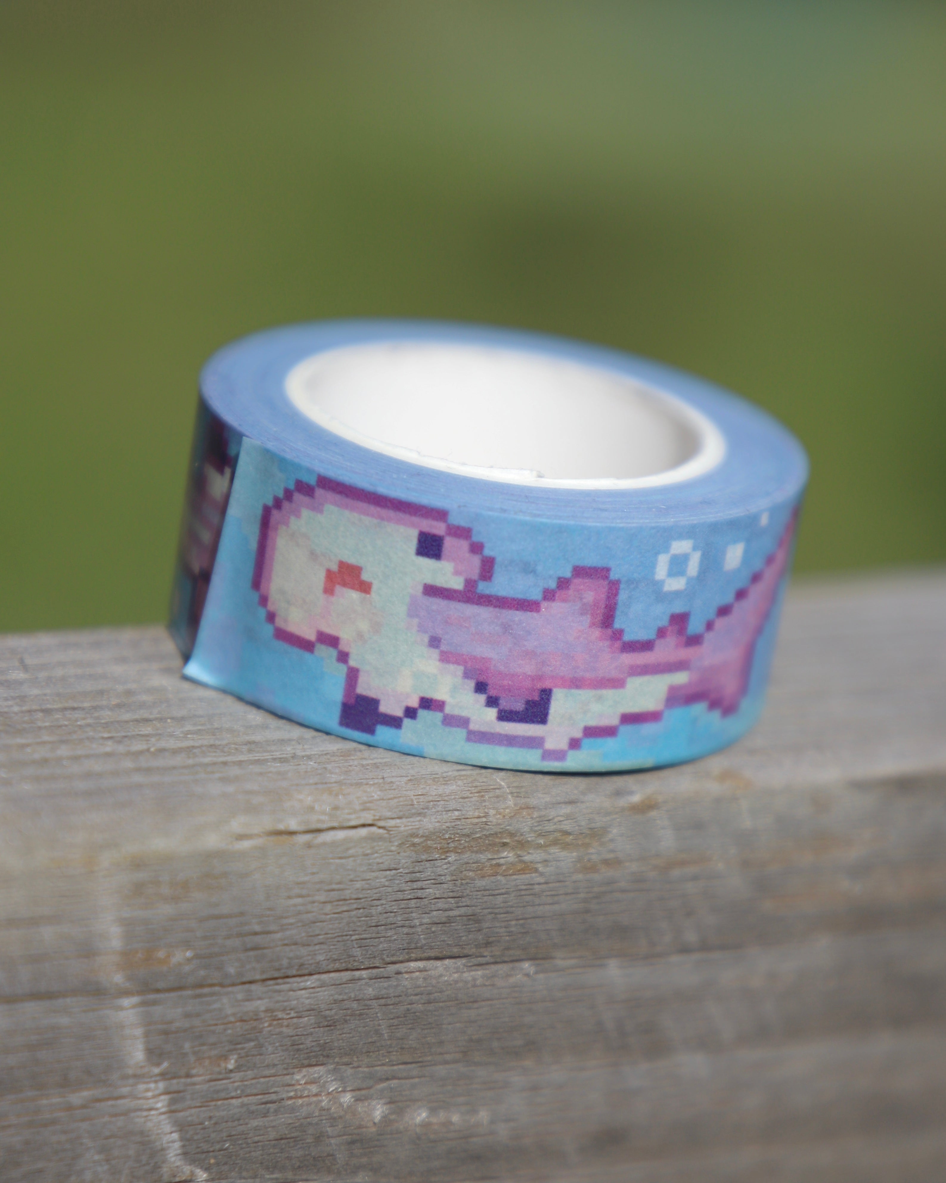 Pixel Shark Washi Tape