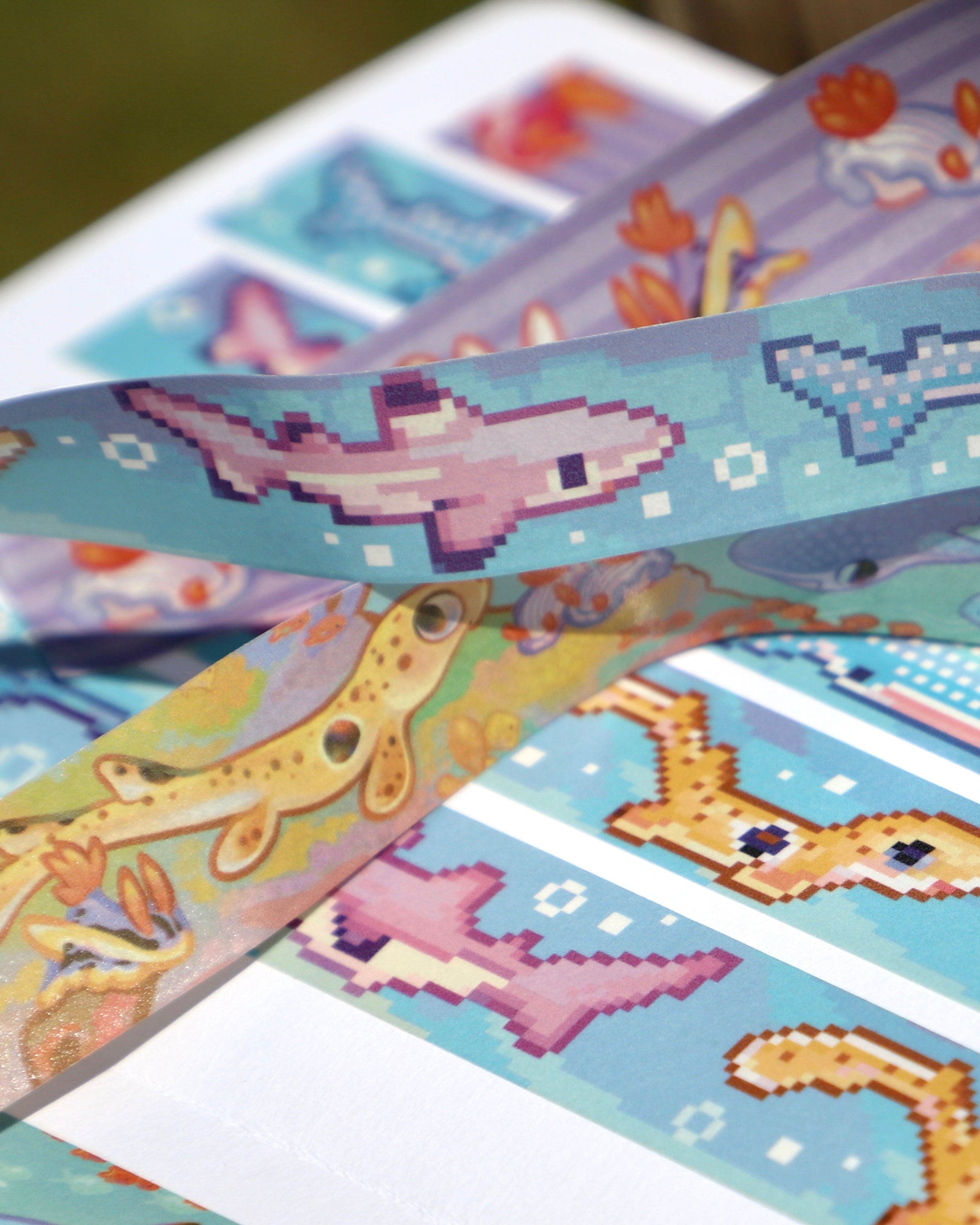 Pixel Shark Washi Tape