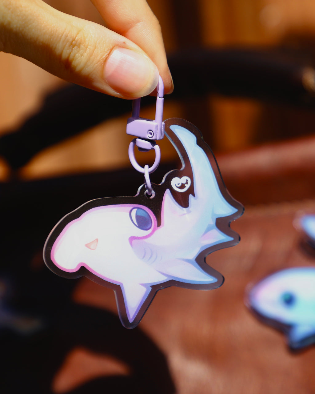 Hammerhead Shark Keychain