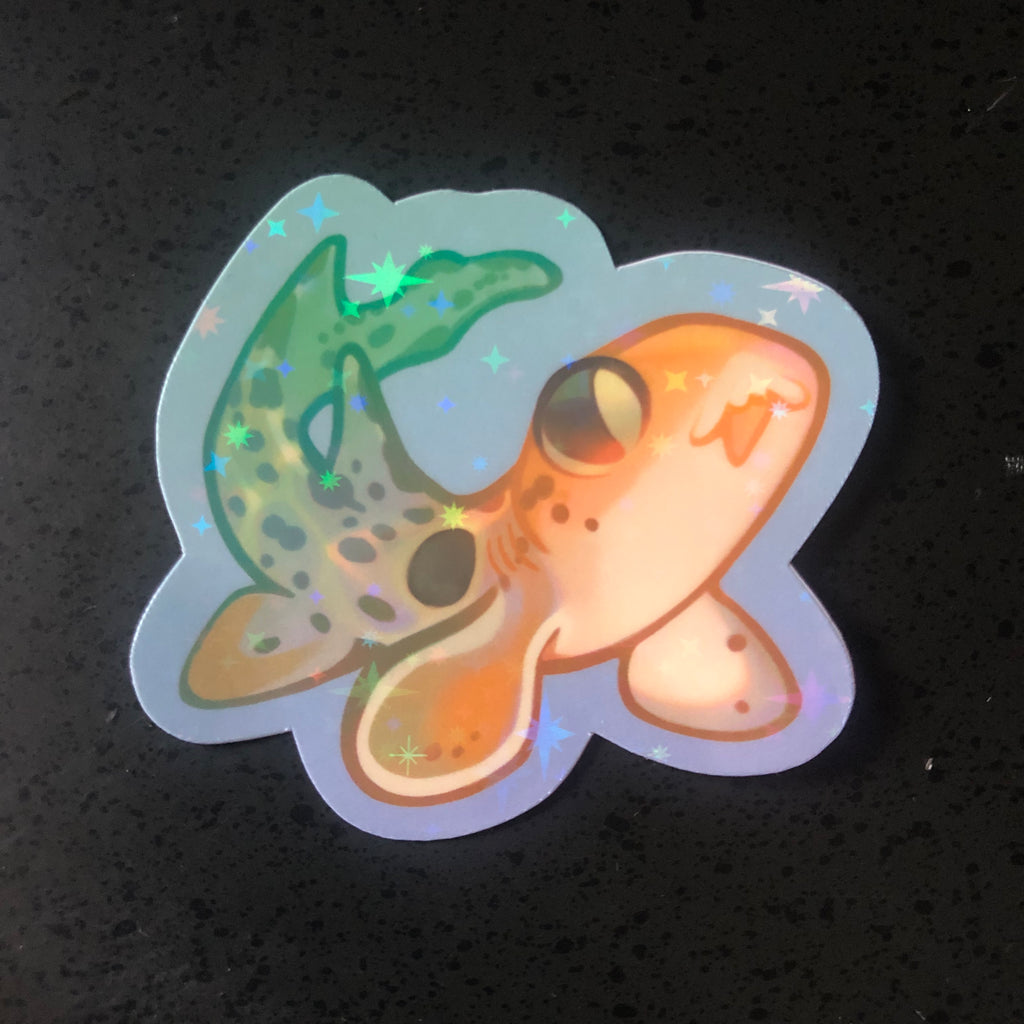 Epaulette Shark Sticker (Holographic)