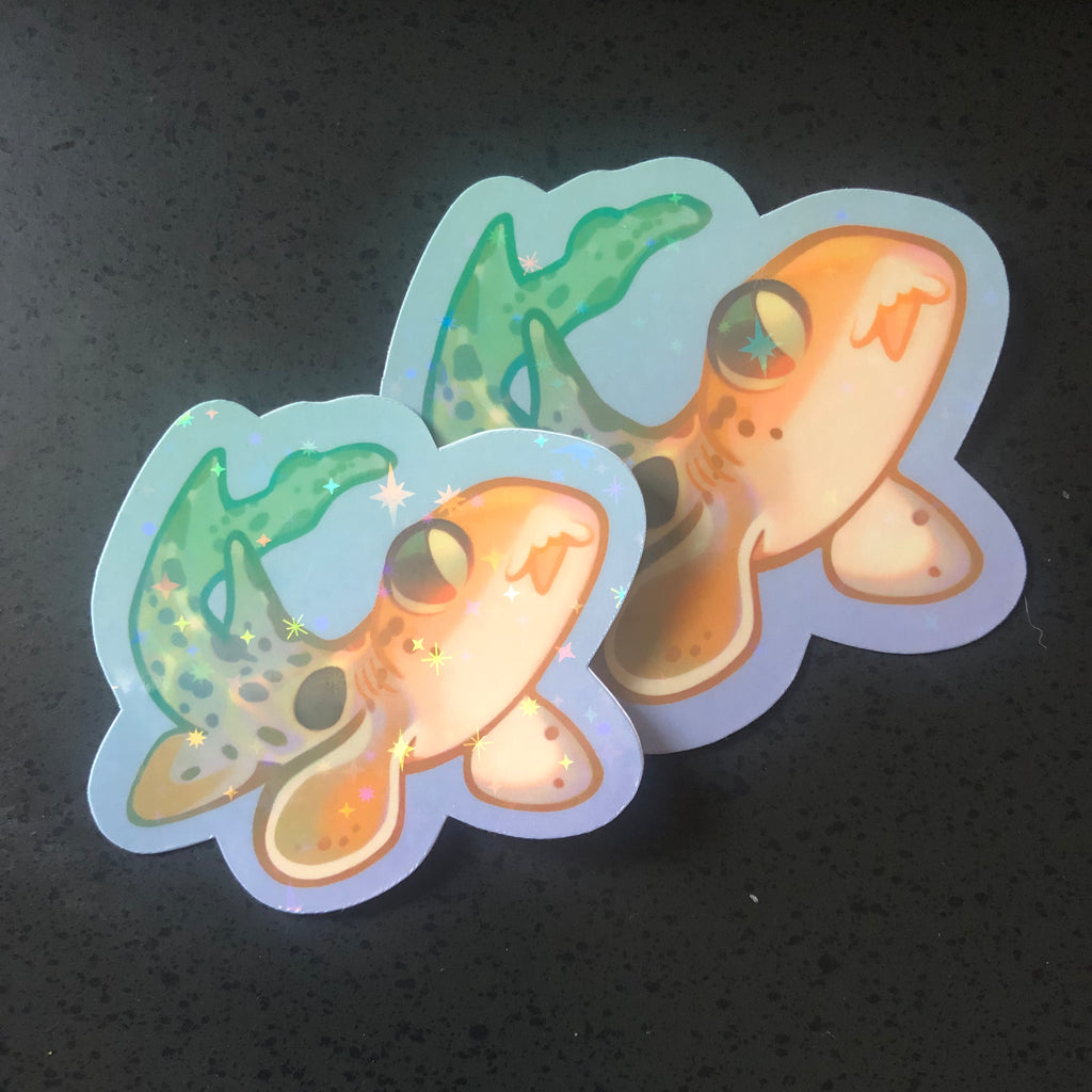 Epaulette Shark Sticker (Holographic)
