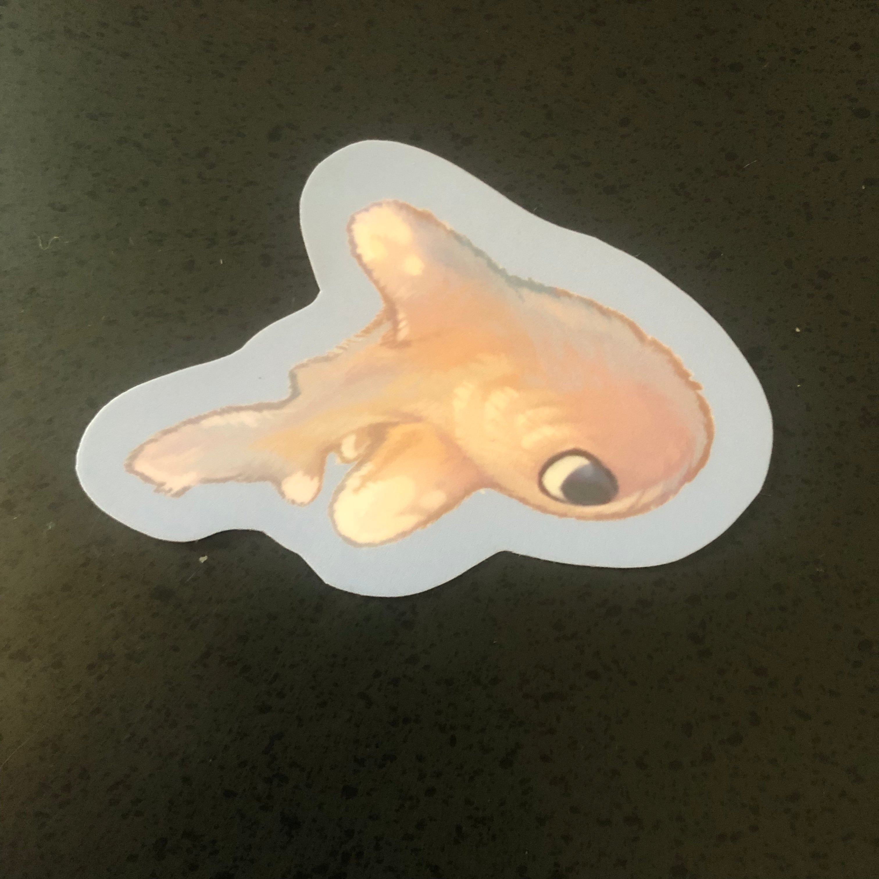 Fuzzy Oceanic Whitetip Shark (Glossy)