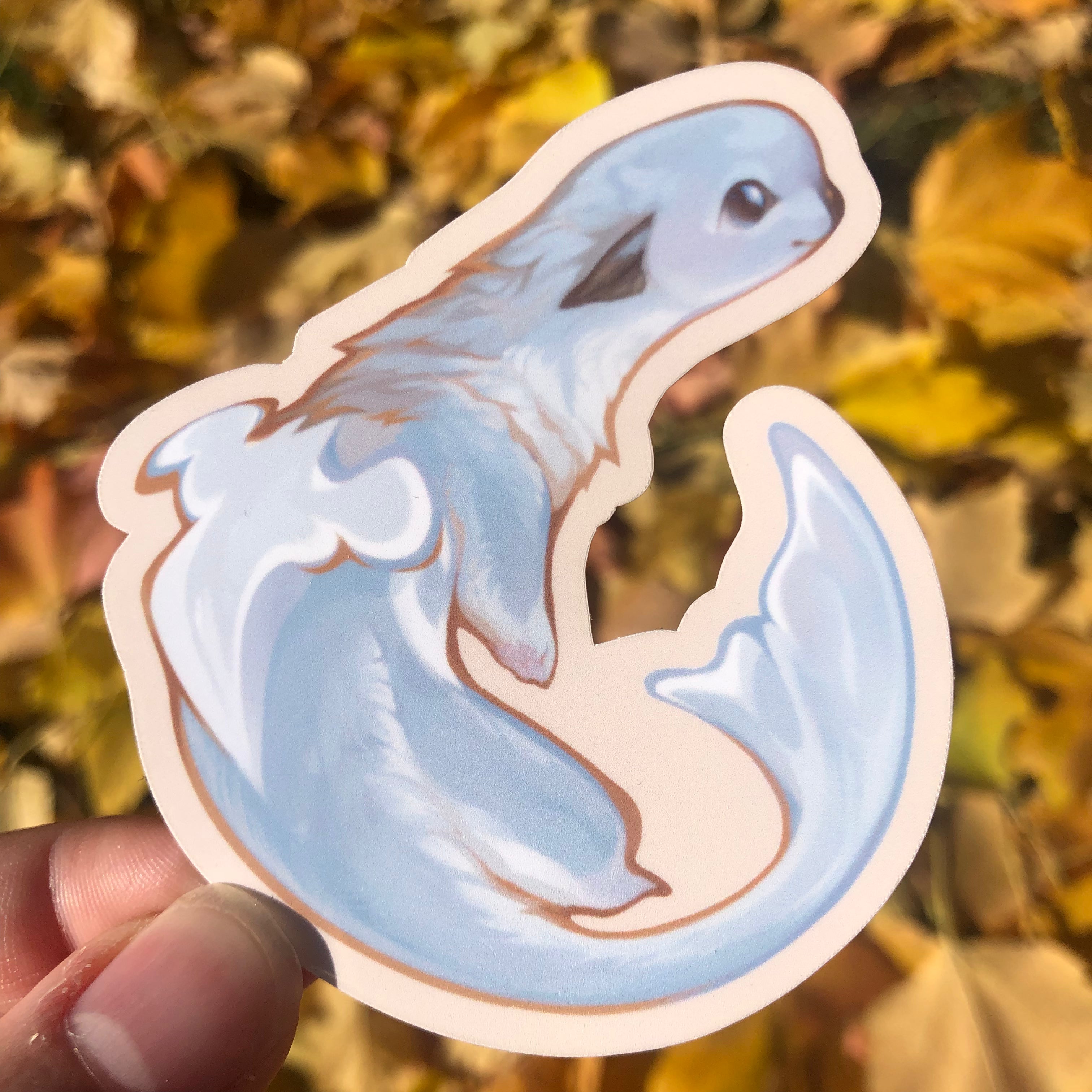 Belugri Sticker (Glossy)