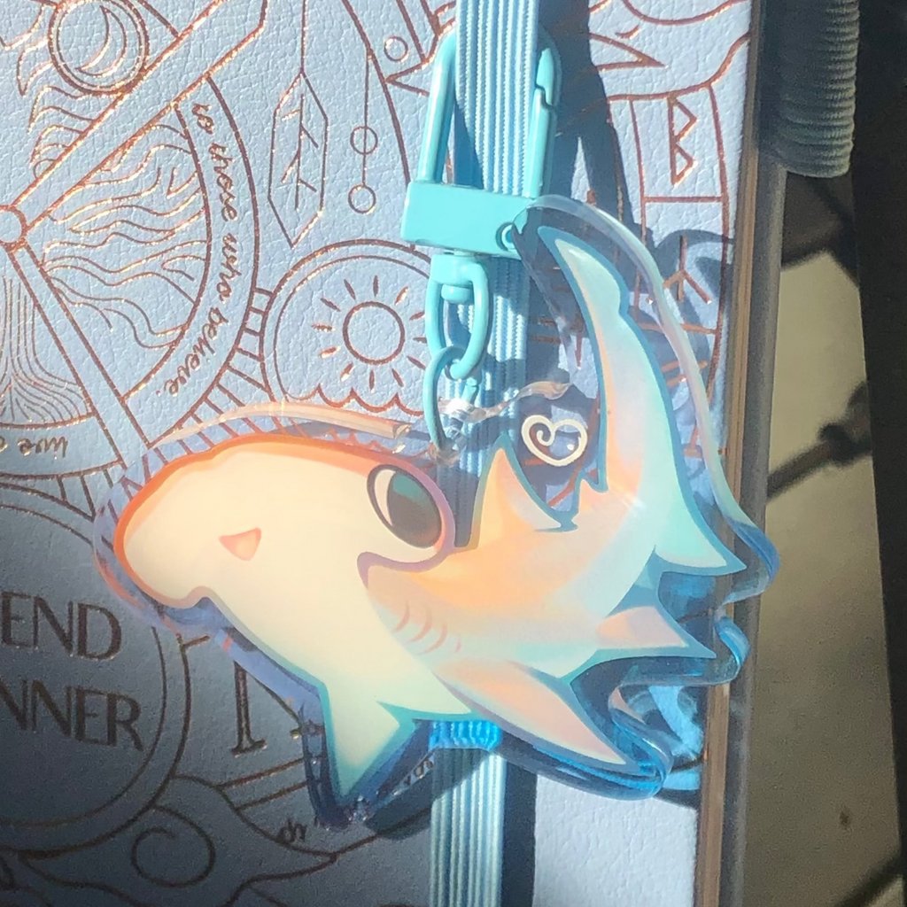 Hammerhead Shark Keychain