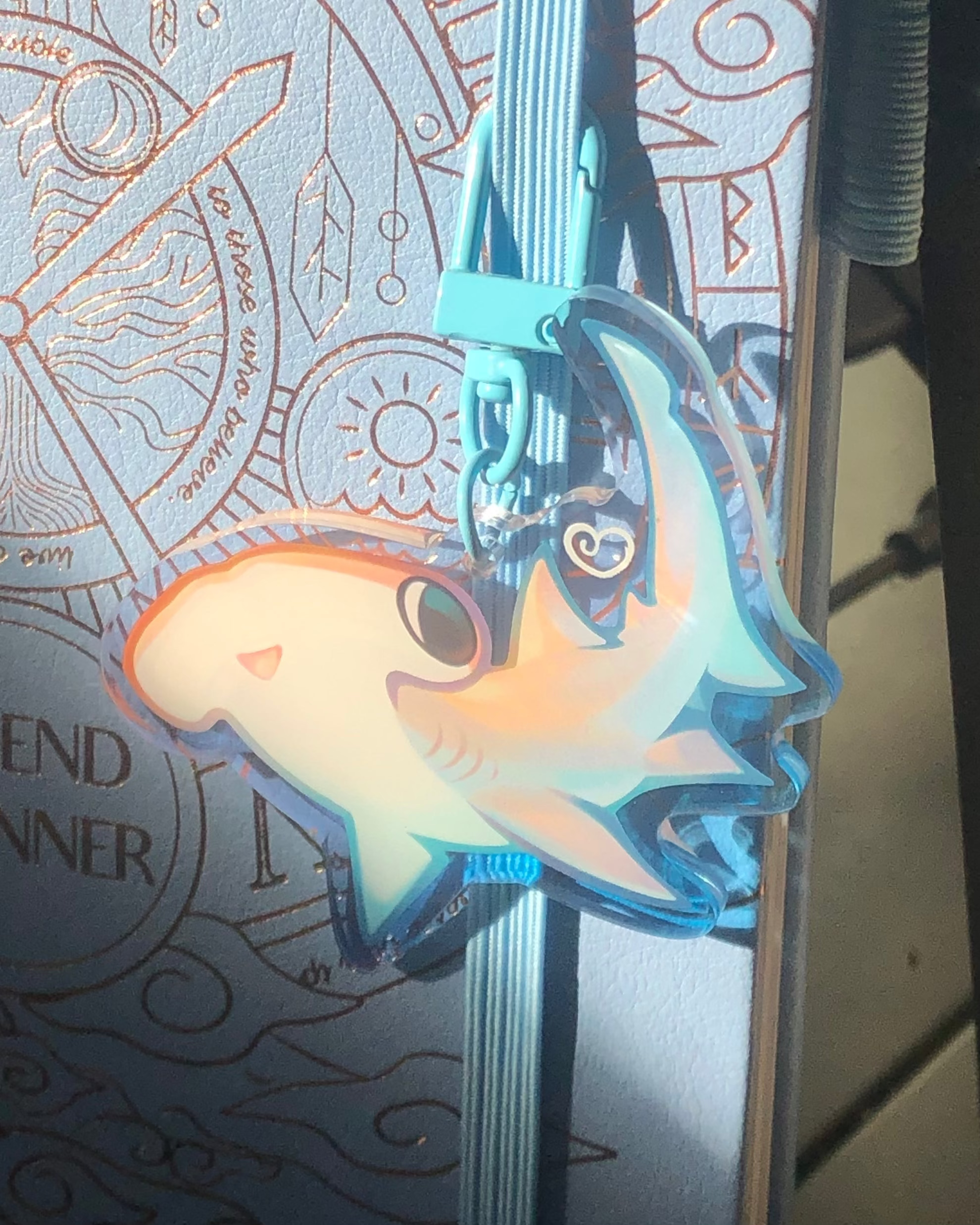 Hammerhead Shark Keychain