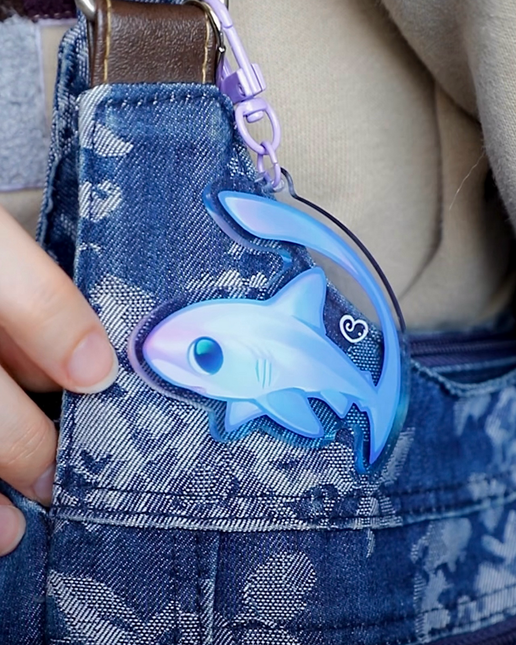 Thresher Shark Keychain
