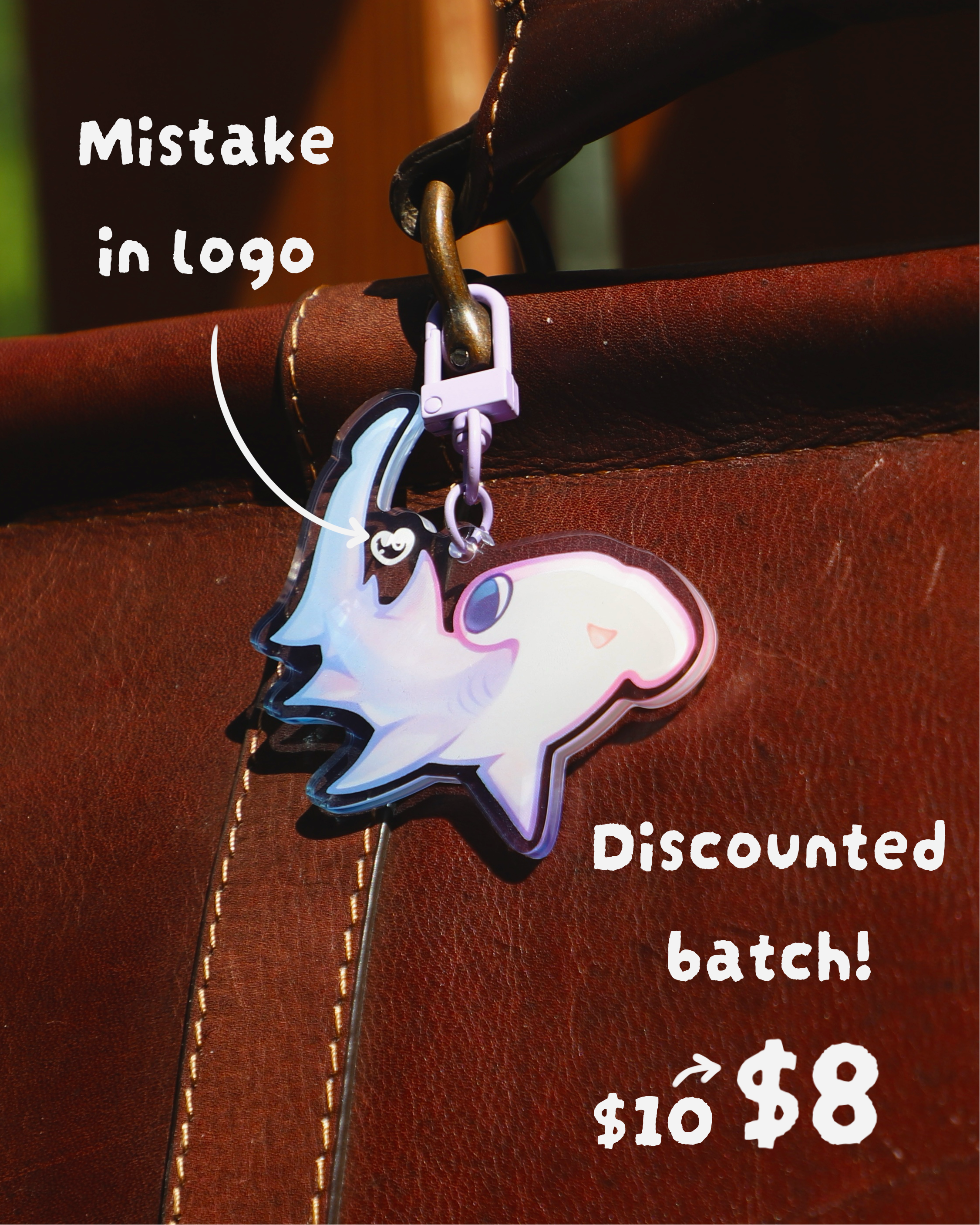 Hammerhead Shark Keychain