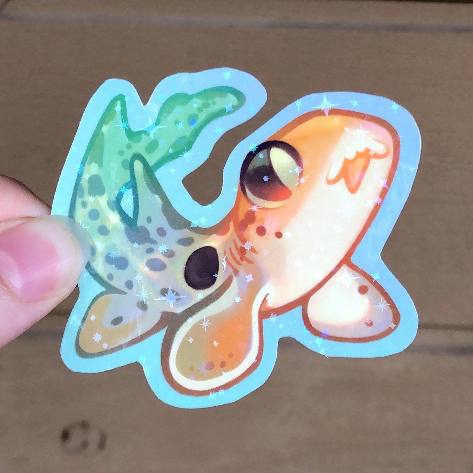 Epaulette Shark Sticker (Holographic)