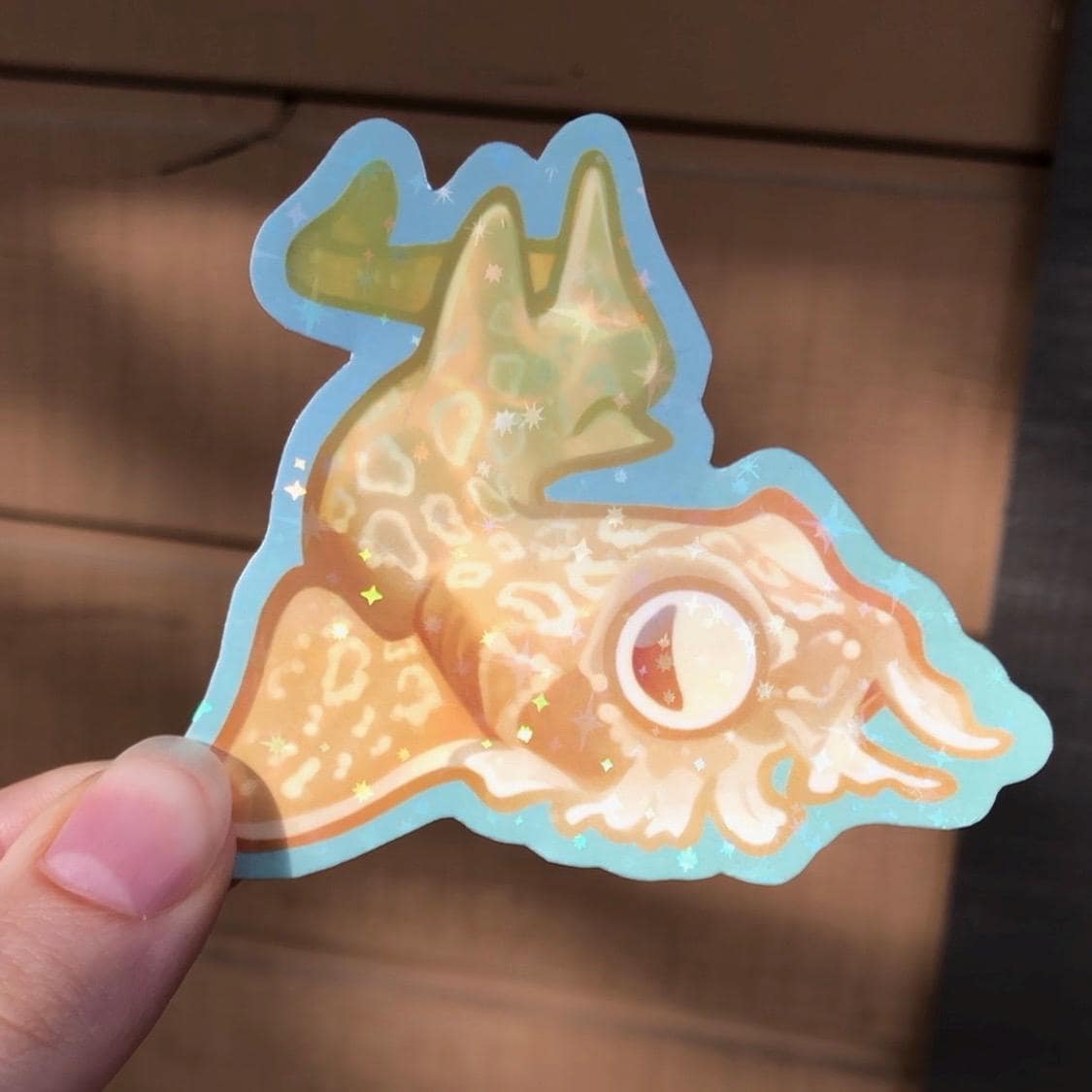 Wobbegong Shark Sticker (Holographic)