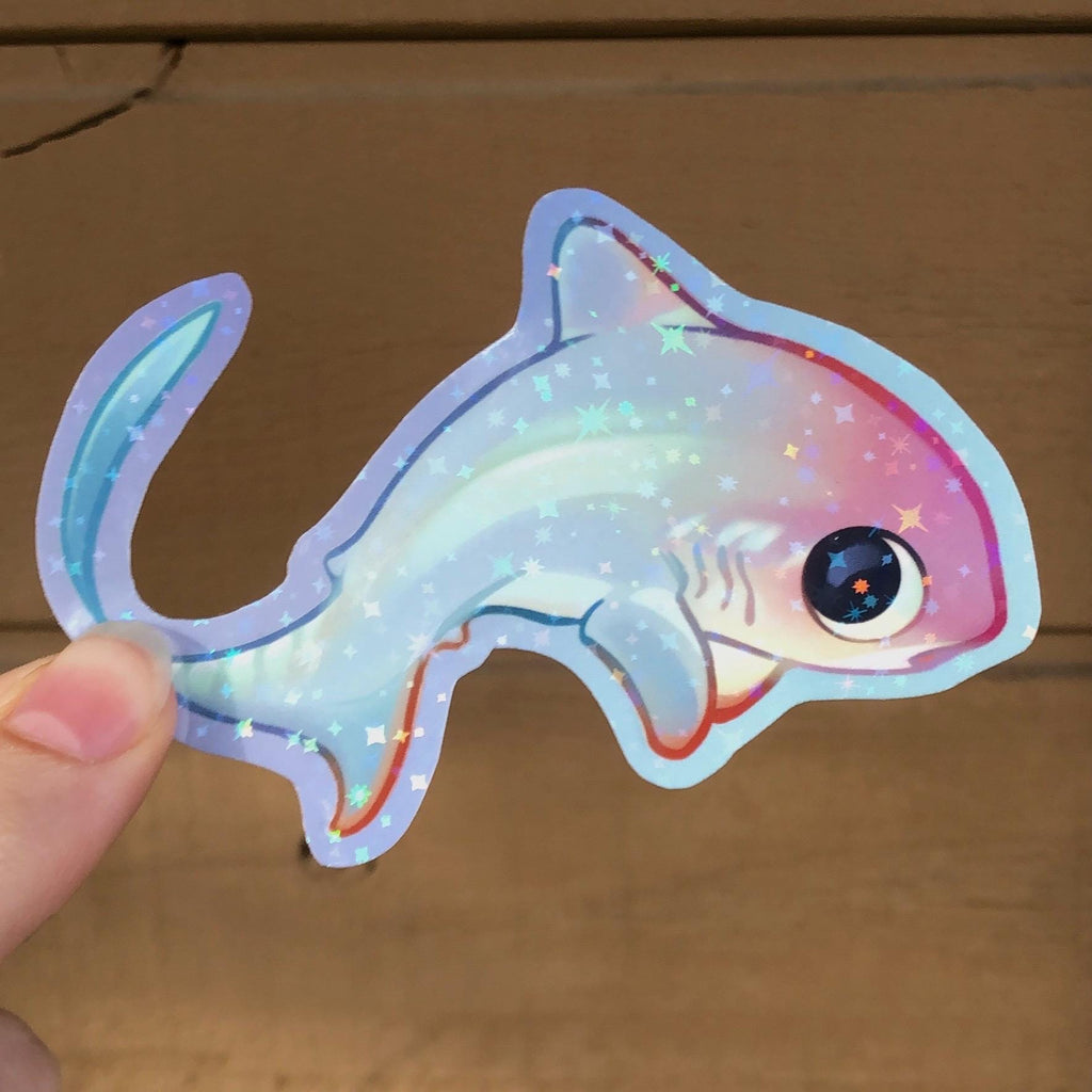 Thresher Shark Sticker (Holographic)