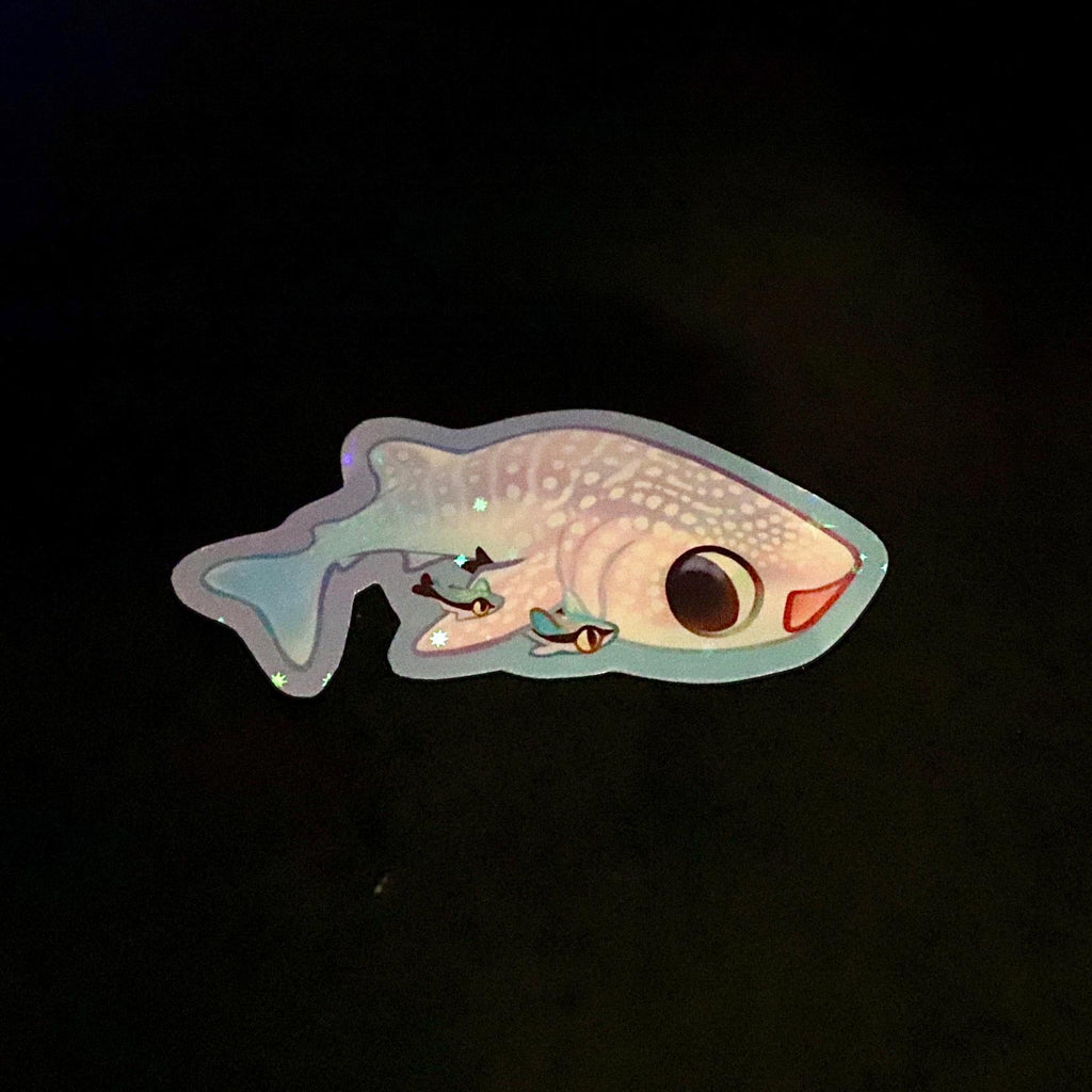 Whale Shark Sticker (Holographic)