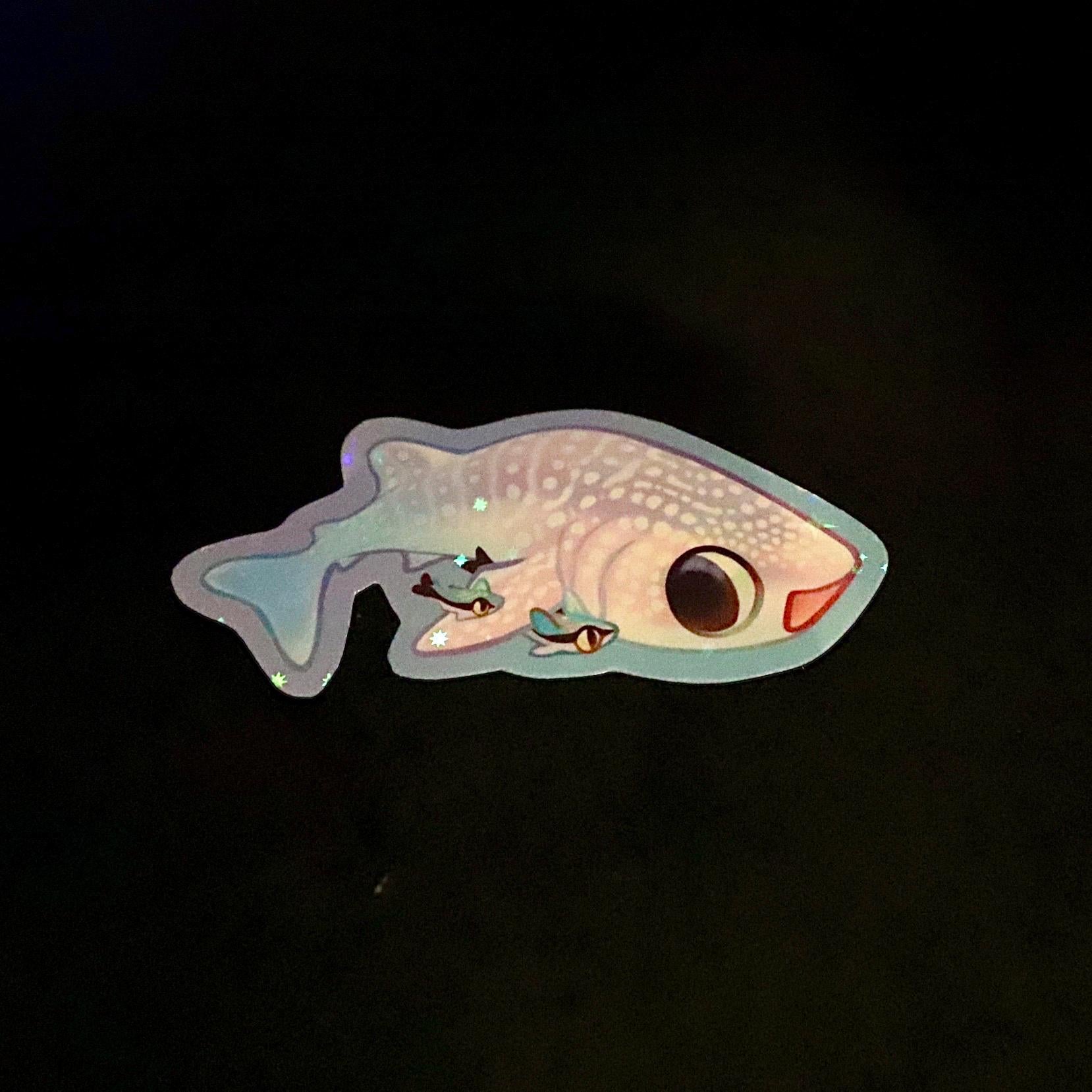 Whale Shark Sticker (Holographic)