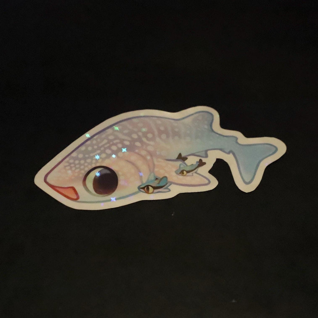 Whale Shark Sticker (Holographic)