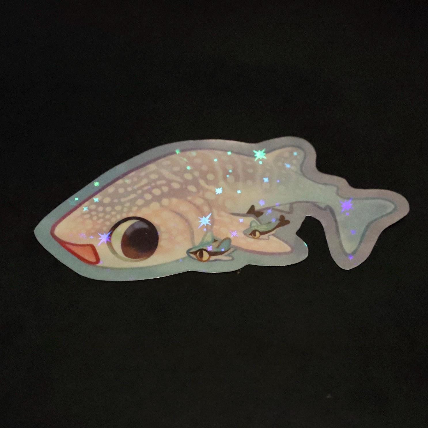 Whale Shark Sticker (Holographic)