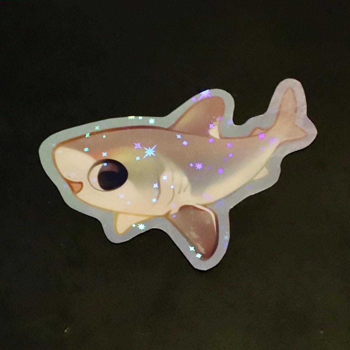 Porbeagle Shark Sticker (Holographic)