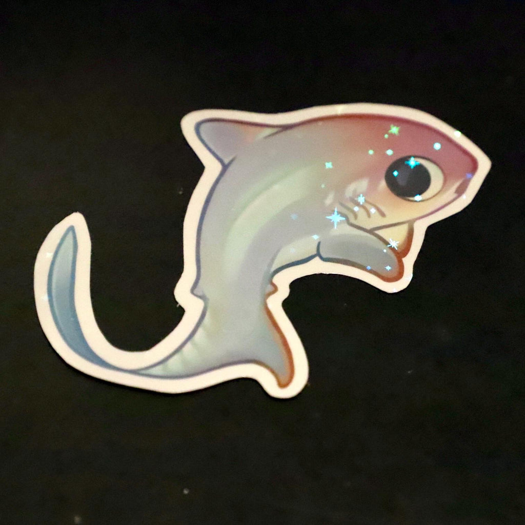 Thresher Shark Sticker (Holographic)