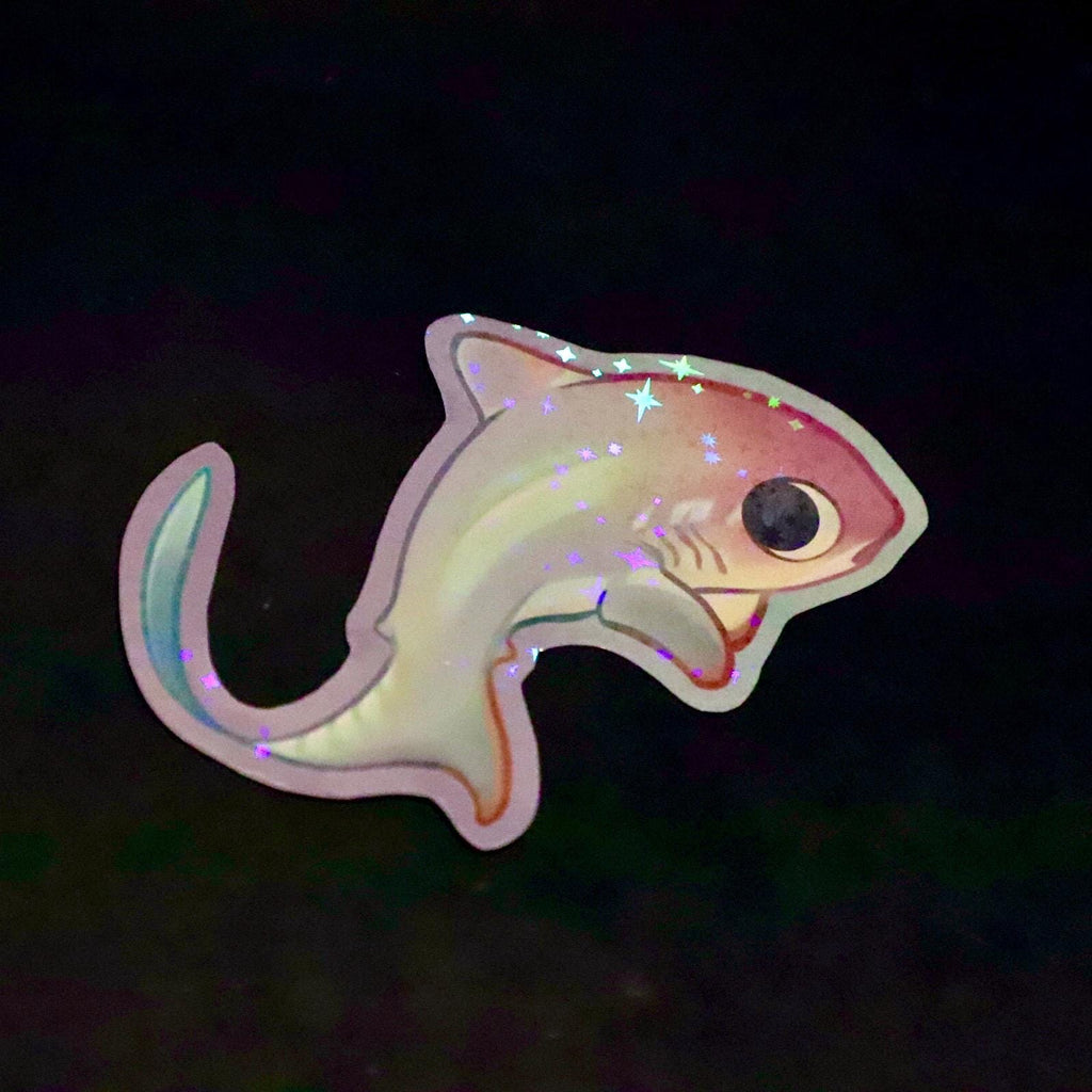 Thresher Shark Sticker (Holographic)