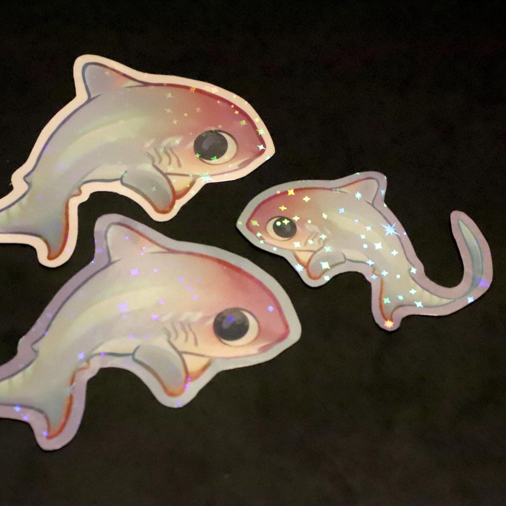 Thresher Shark Sticker (Holographic)