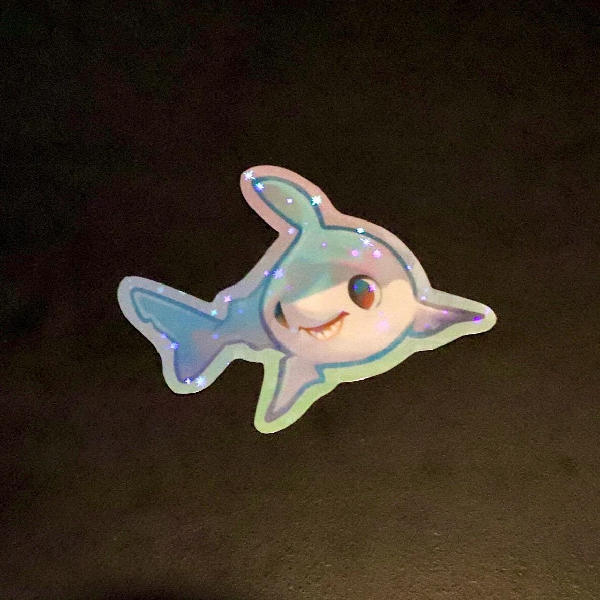 Great White Shark Sticker (Holographic)