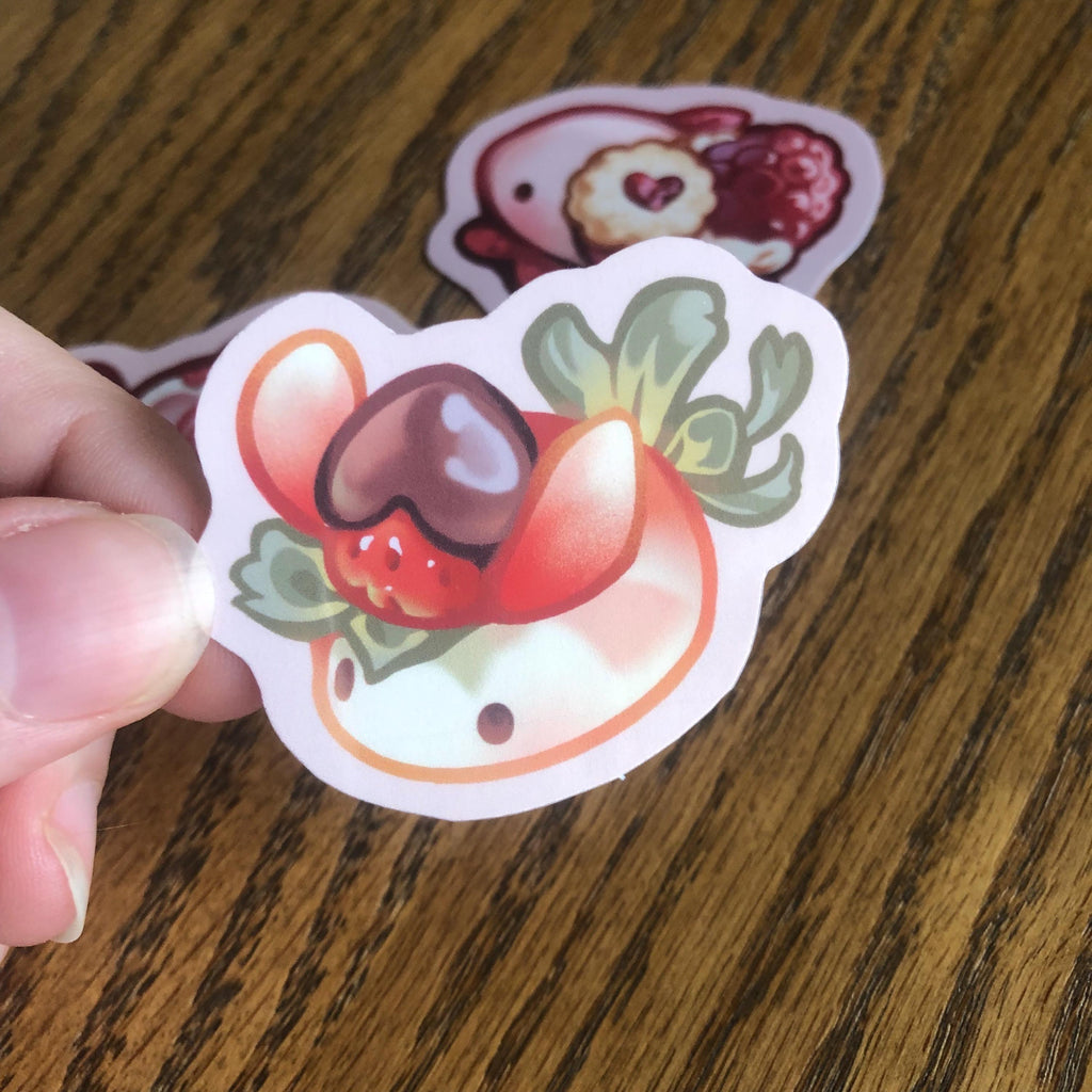 Valentines Treats Sea Slug Stickers (Glossy)