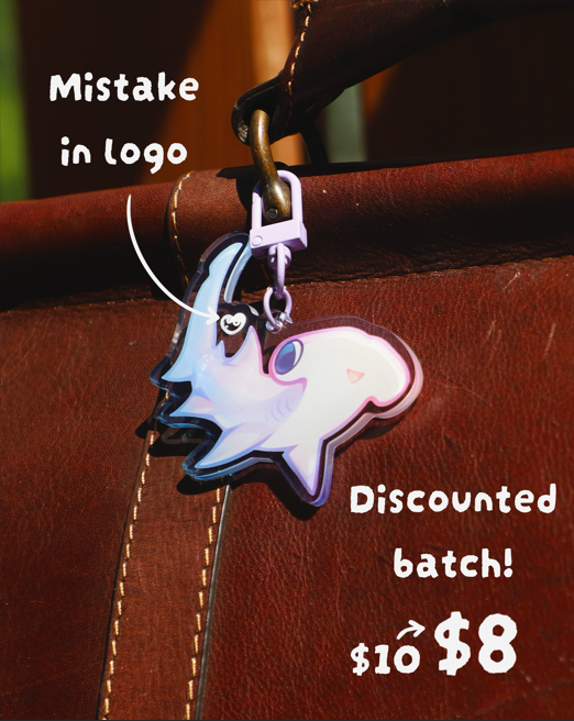 Hammerhead Shark Keychain